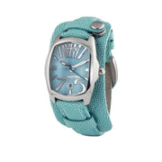 Chronotech Blue Leather Watch - ACCEXO