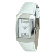 Chronotech White Leather Watch - ACCEXO
