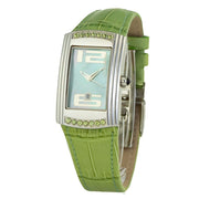 Chronotech Green Leather Watch - ACCEXO