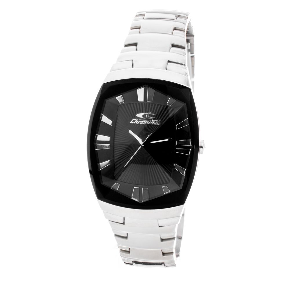 Chronotech Silver Steel Watch - ACCEXO