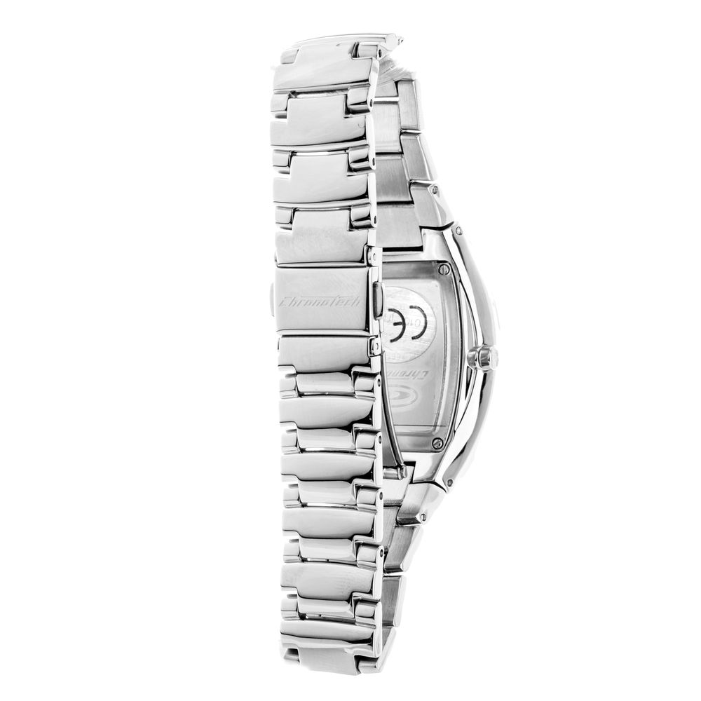 Chronotech Silver Steel Watch - ACCEXO