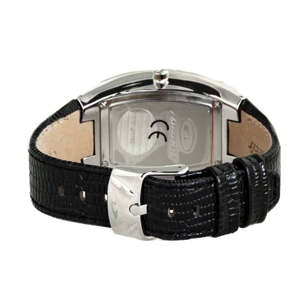 Chronotech Black Leather Watch - ACCEXO