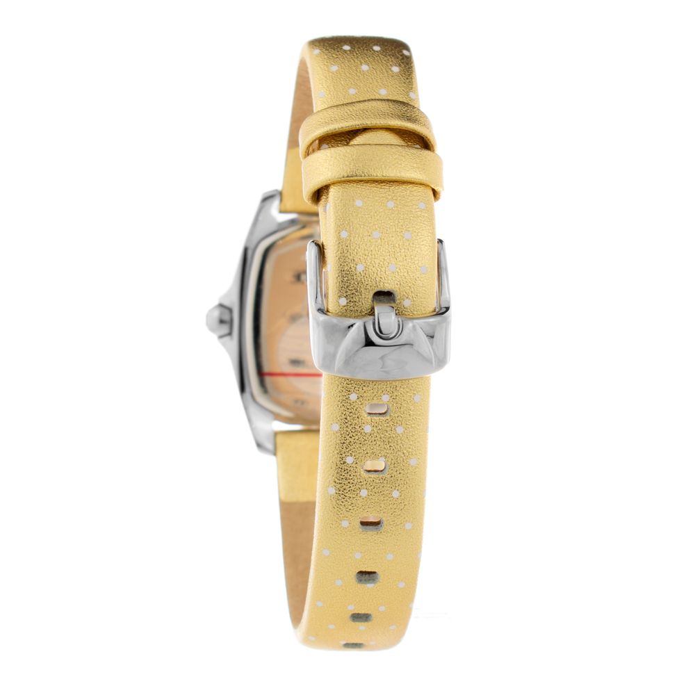 Chronotech Gold Leather Watch - ACCEXO