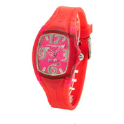 Chronotech Red Rubber Watch - ACCEXO