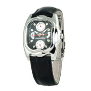 Chronotech Black Leather Watch - ACCEXO