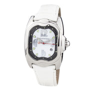 Chronotech White Leather Watch - ACCEXO