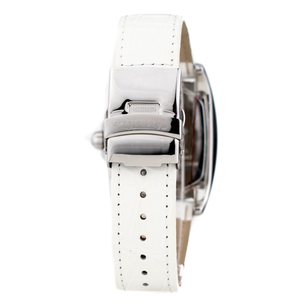 Chronotech White Leather Watch - ACCEXO