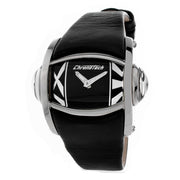 Chronotech Black Leather Watch - ACCEXO
