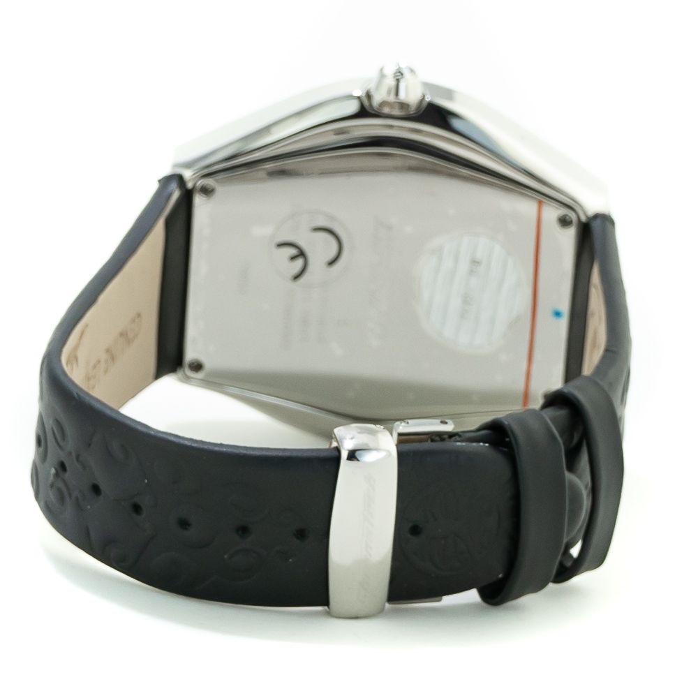 Chronotech Black Leather Watch - ACCEXO