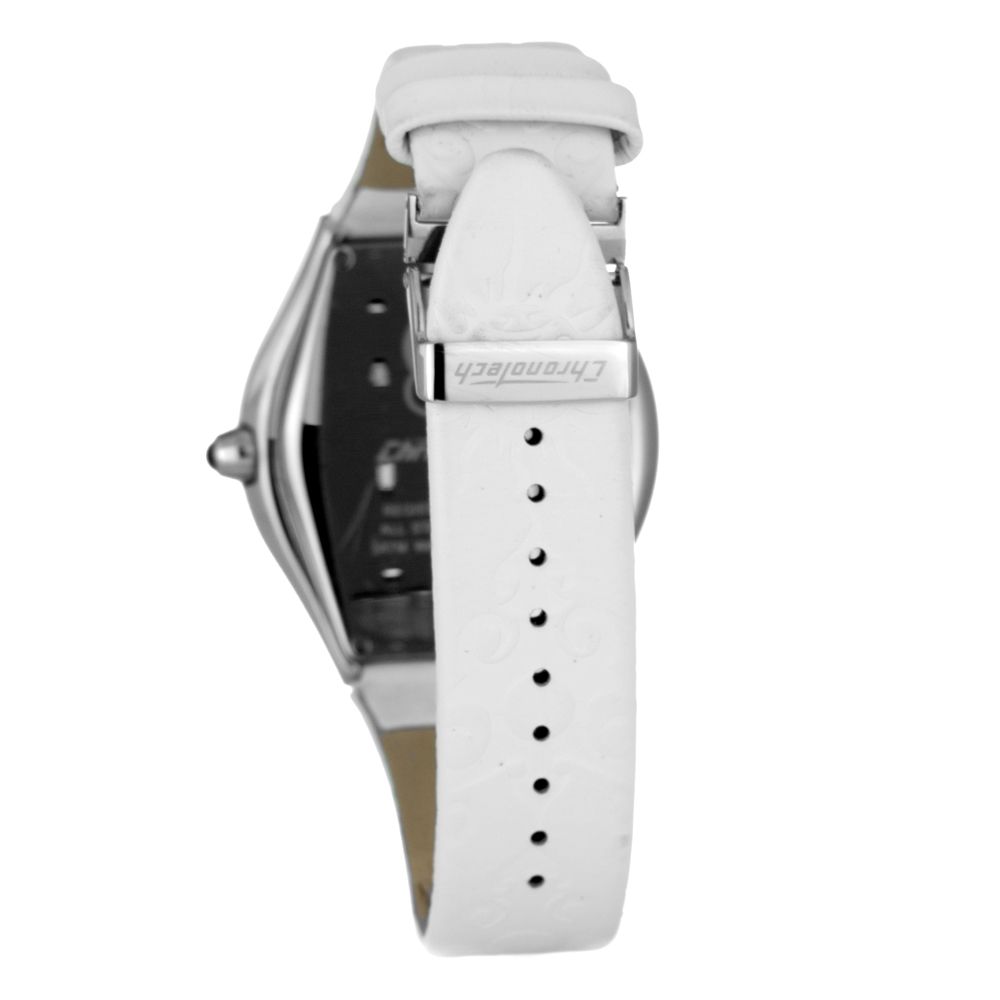 Chronotech White Leather Watch - ACCEXO