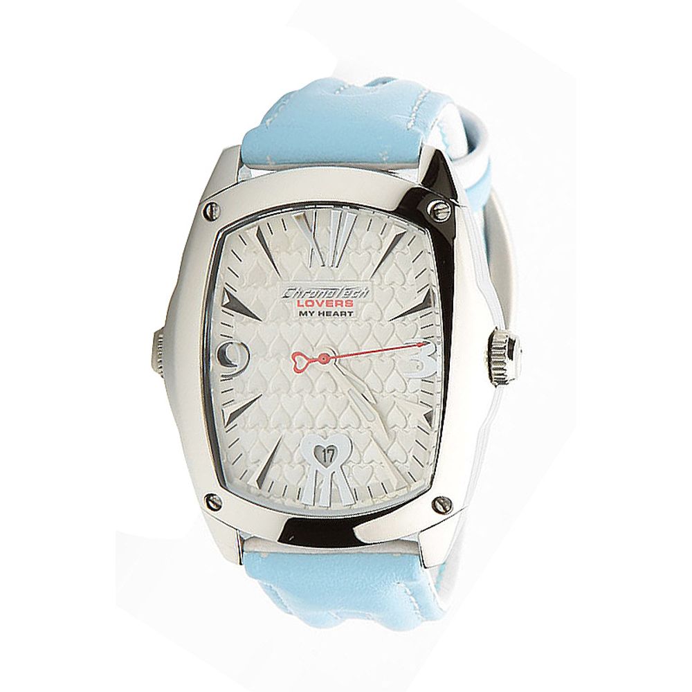 Chronotech Blue Leather Watch - ACCEXO