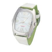 Chronotech Green Leather Watch - ACCEXO