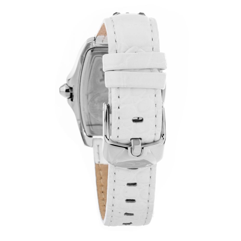 Chronotech White Leather Watch - ACCEXO