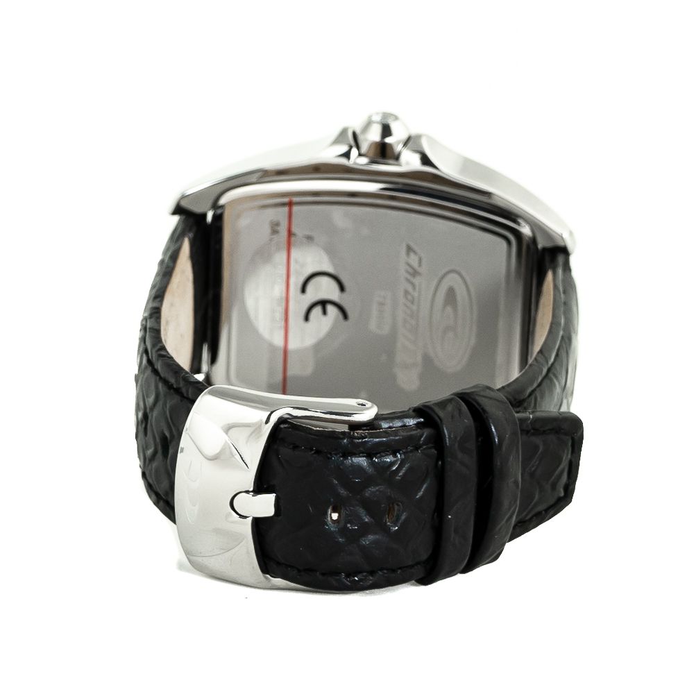 Chronotech Black Leather Watch - ACCEXO