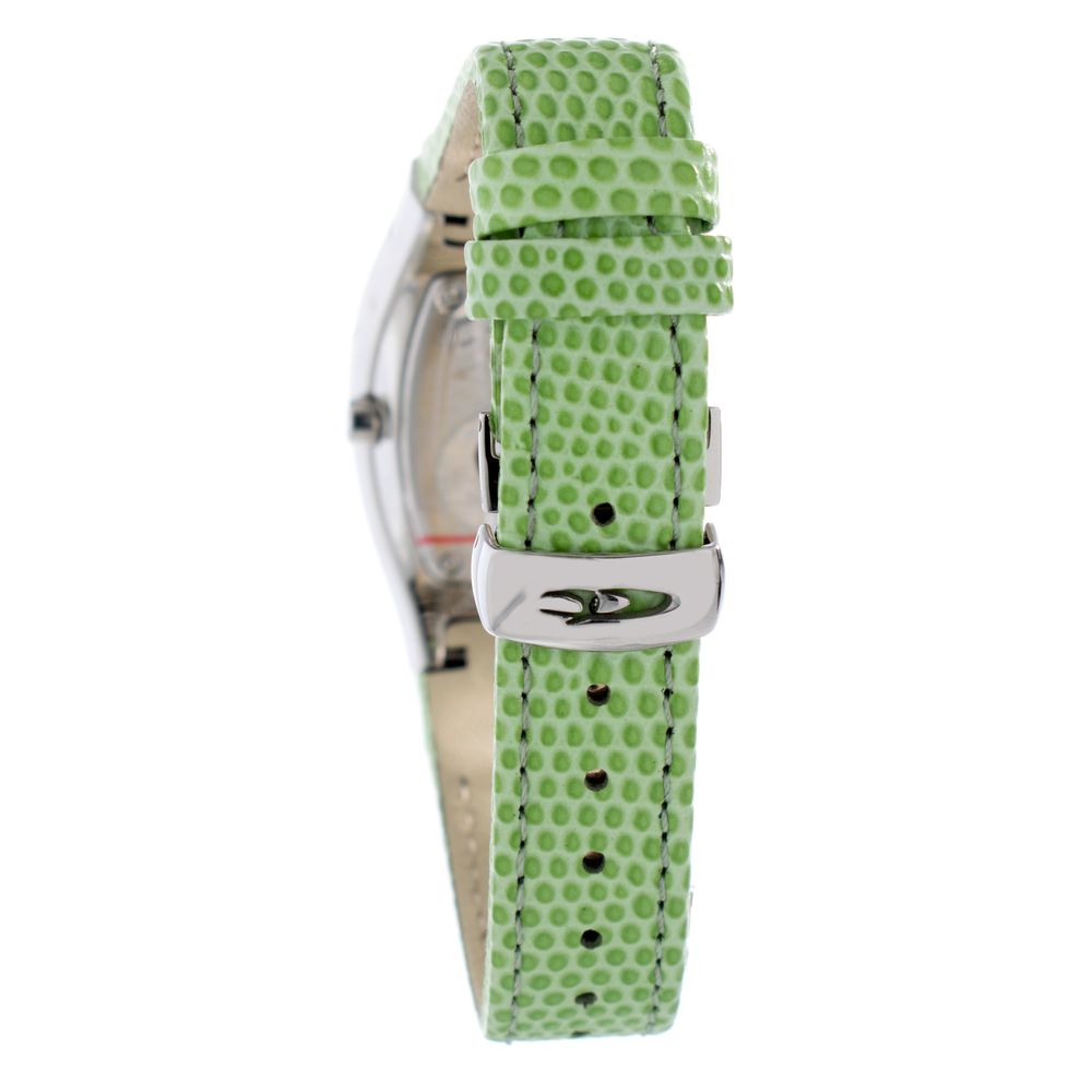 Chronotech Green Leather Watch - ACCEXO
