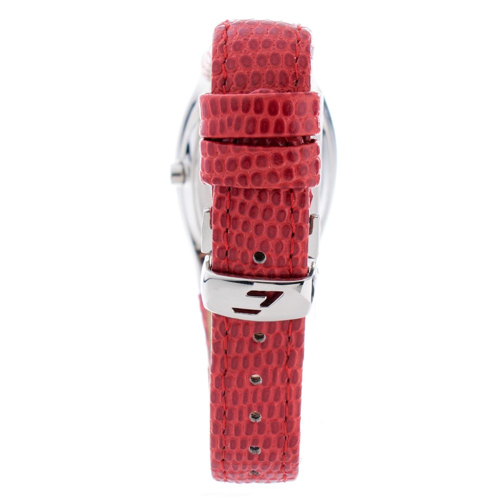 Chronotech Red Leather Watch - ACCEXO
