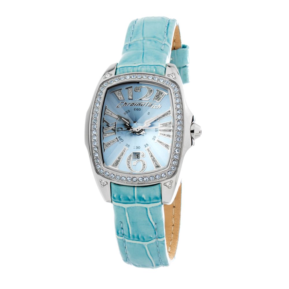 Chronotech Blue Leather Watch - ACCEXO