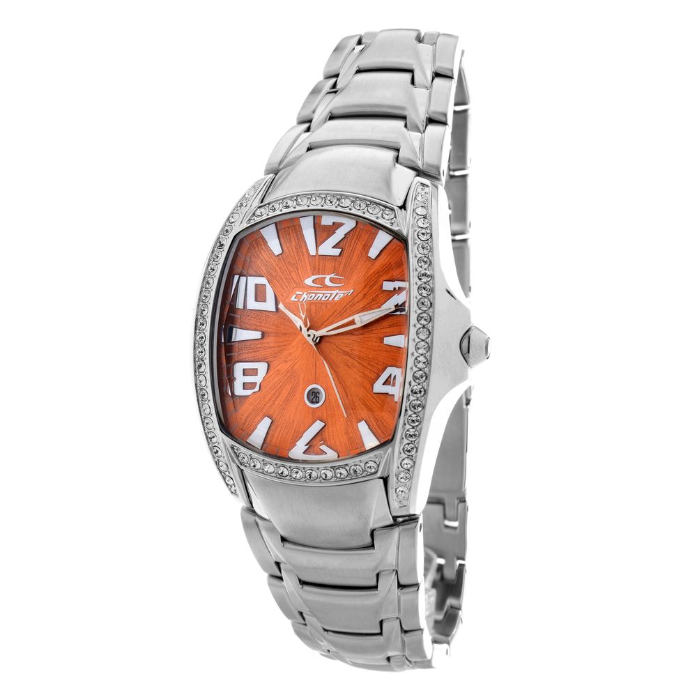 Chronotech Silver Steel Watch - ACCEXO