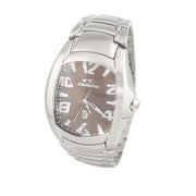 Chronotech Silver Steel Watch - ACCEXO