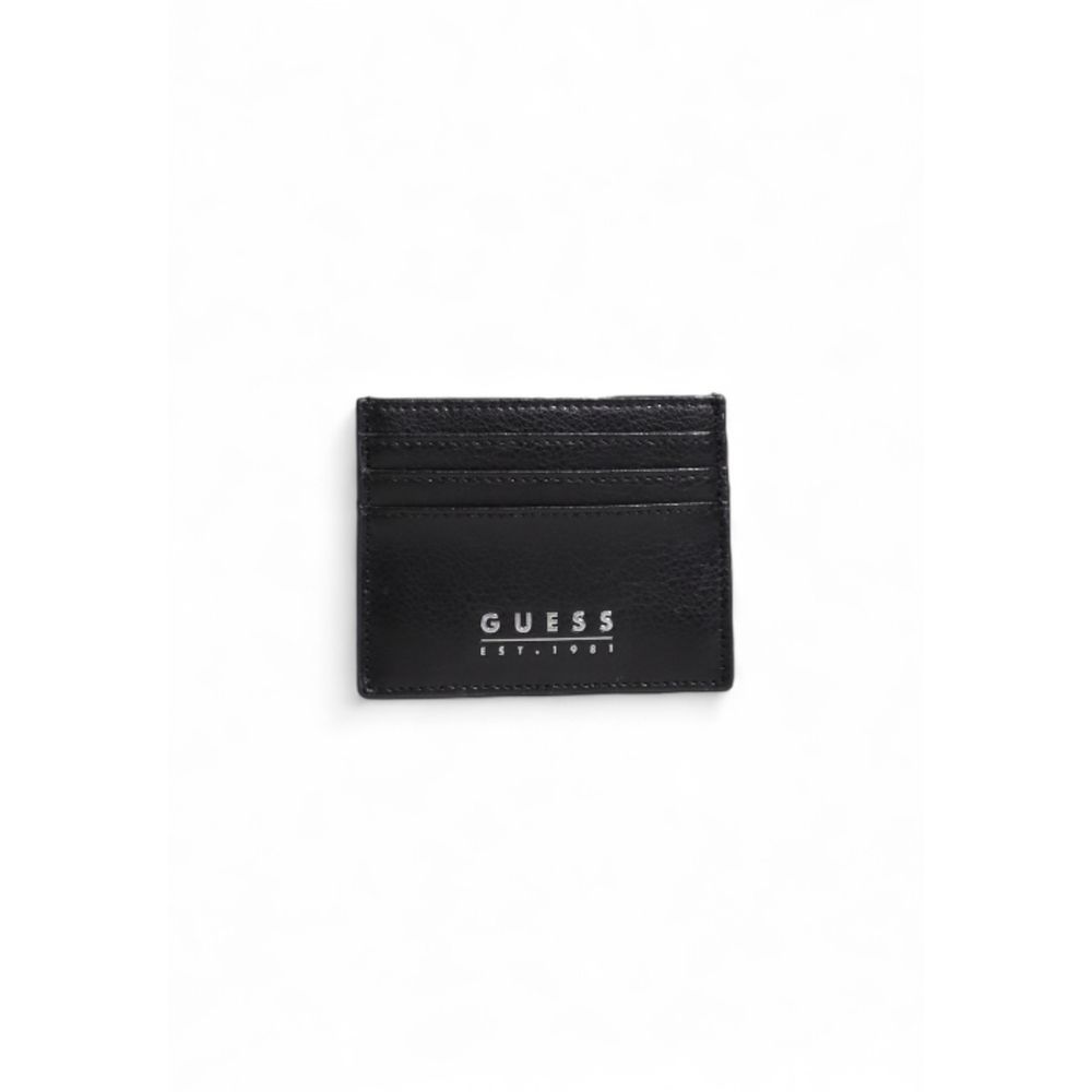 Guess Black Leather Wallet - ACCEXO