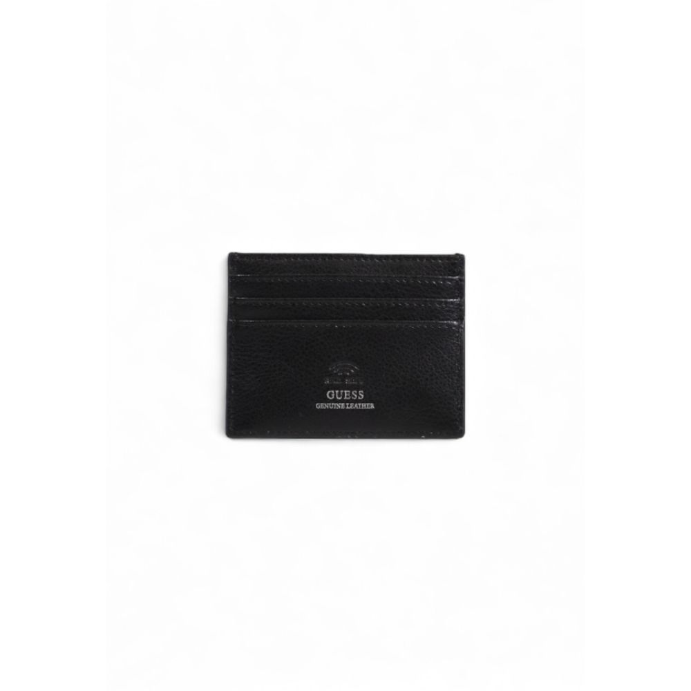 Guess Black Leather Wallet - ACCEXO