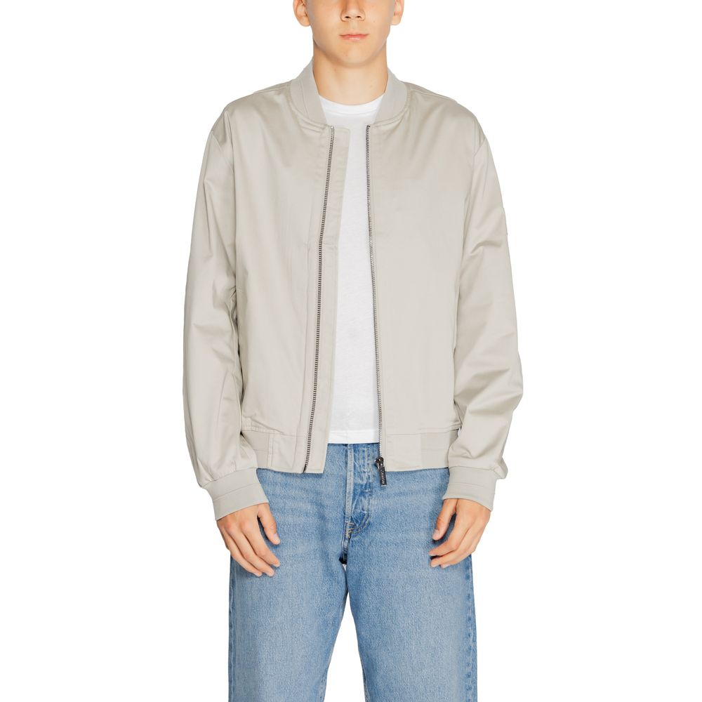 Calvin Klein Gray Organic Cotton Jacket - ACCEXO