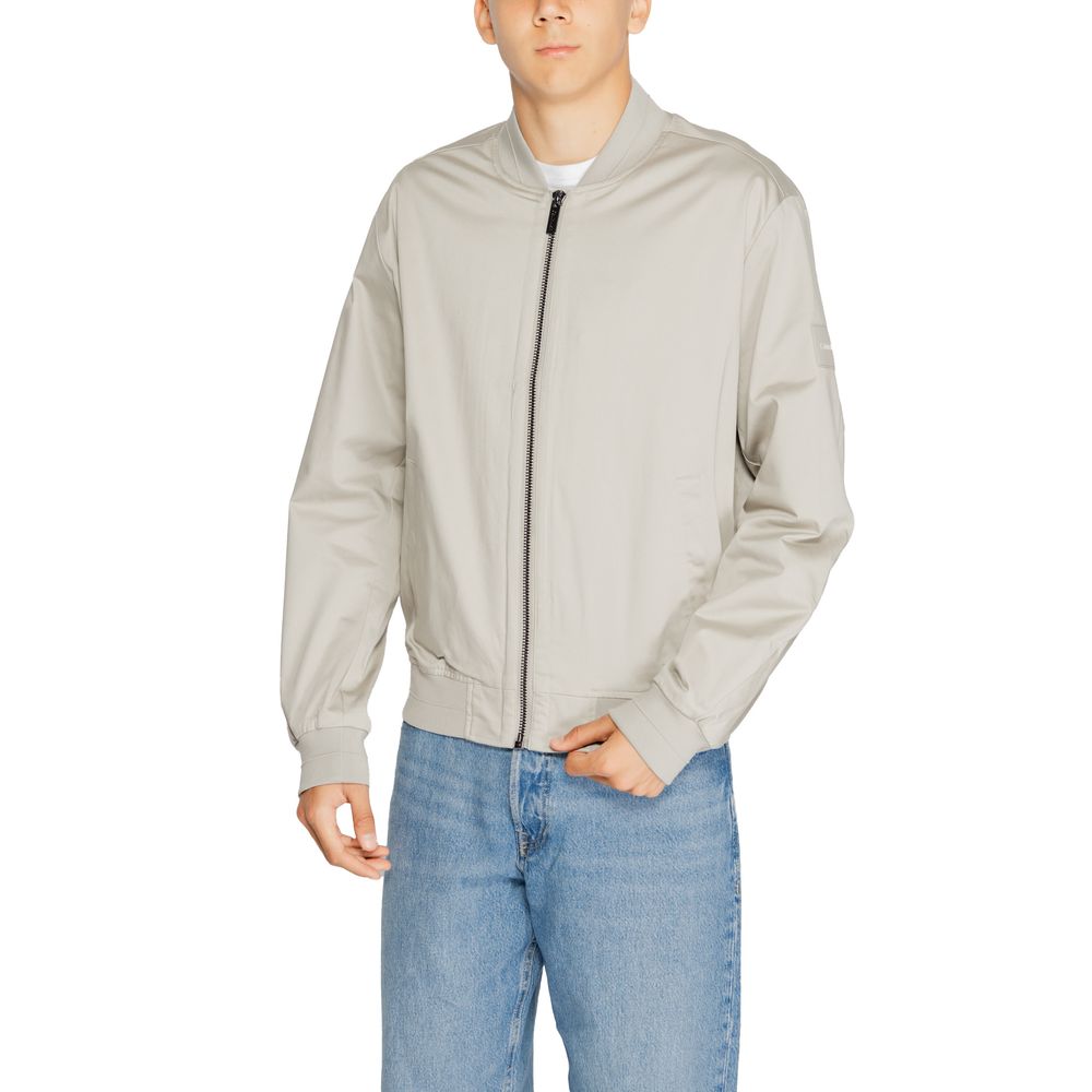 Calvin Klein Gray Organic Cotton Jacket - ACCEXO