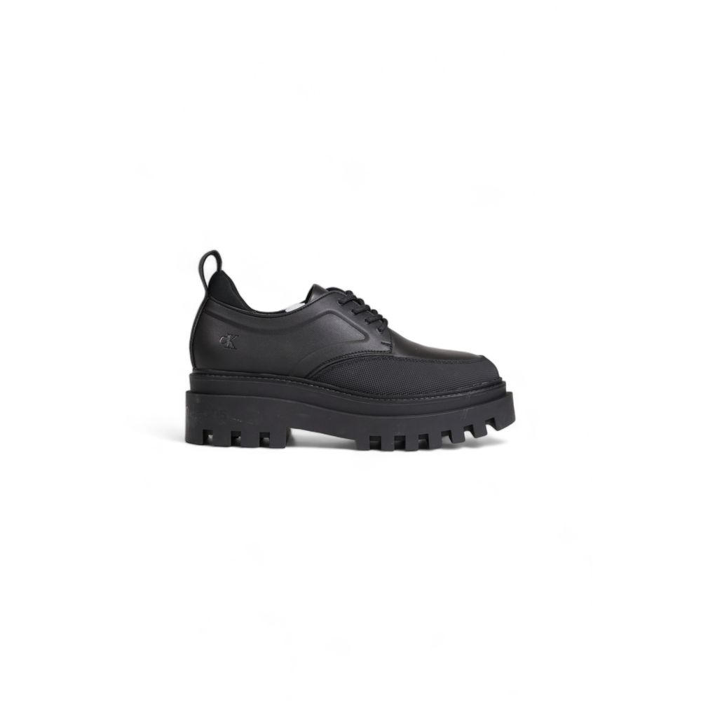 Calvin Klein Jeans Black Polyethylene Flat Shoe - ACCEXO