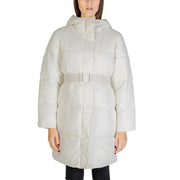 Calvin Klein Jeans Cream Nylon Jackets & Coat - ACCEXO