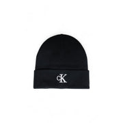 Calvin Klein Black Recycled Polyester Hats & Cap - ACCEXO