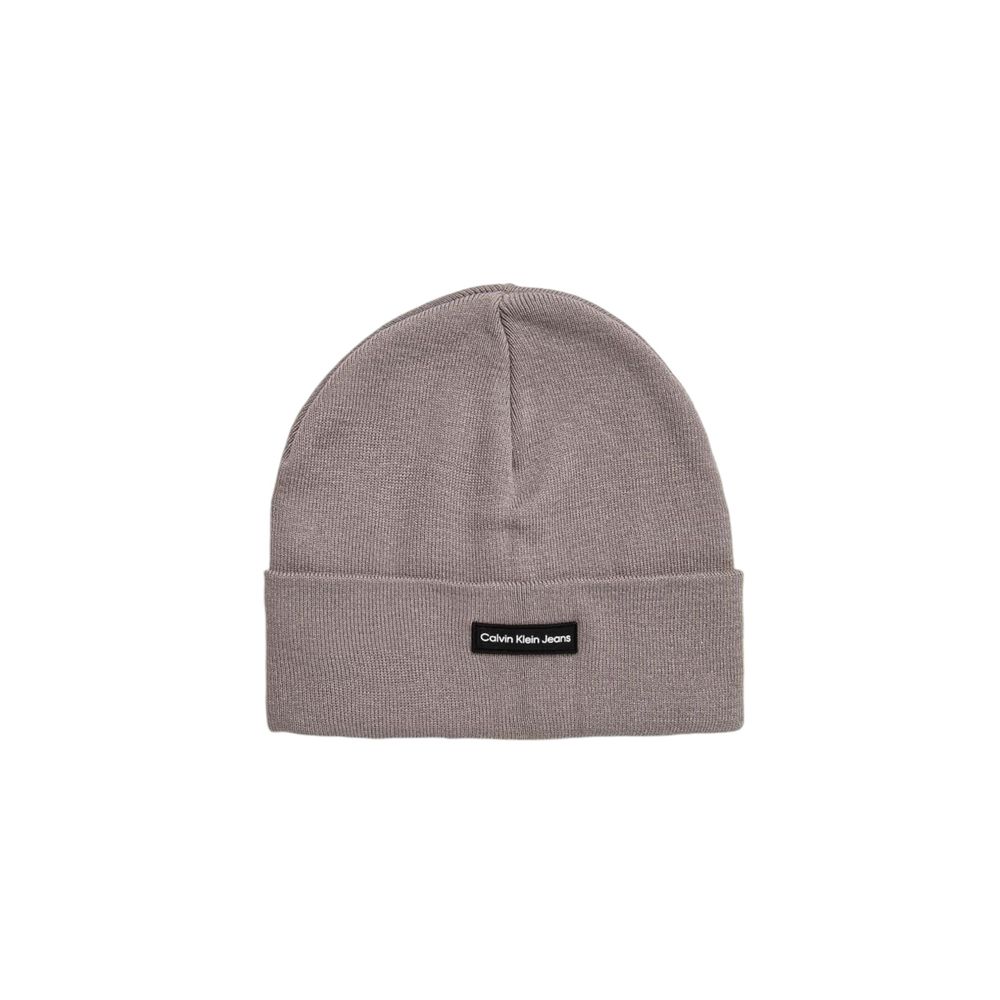 Calvin Klein Gray Recycled Polyester Hats & Cap - ACCEXO