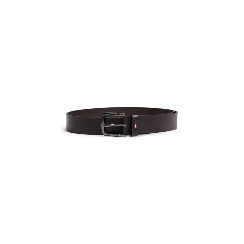 Tommy Hilfiger Brown Leather Belt - ACCEXO