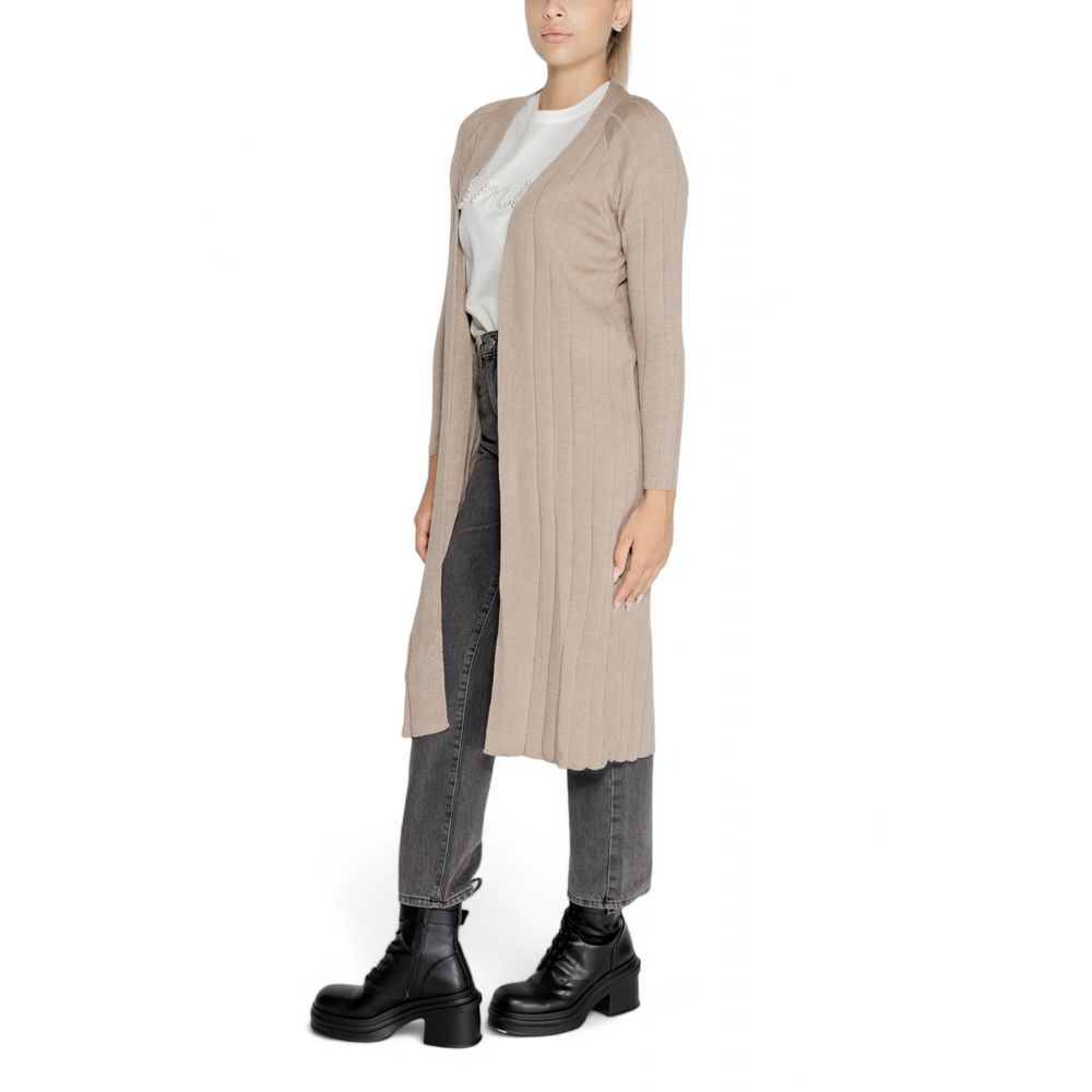 Only Beige Marabou Cardigan - ACCEXO