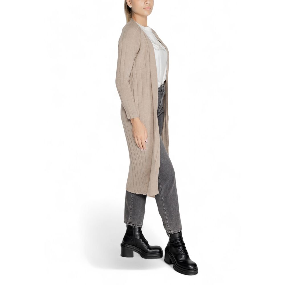 Only Beige Marabou Cardigan - ACCEXO