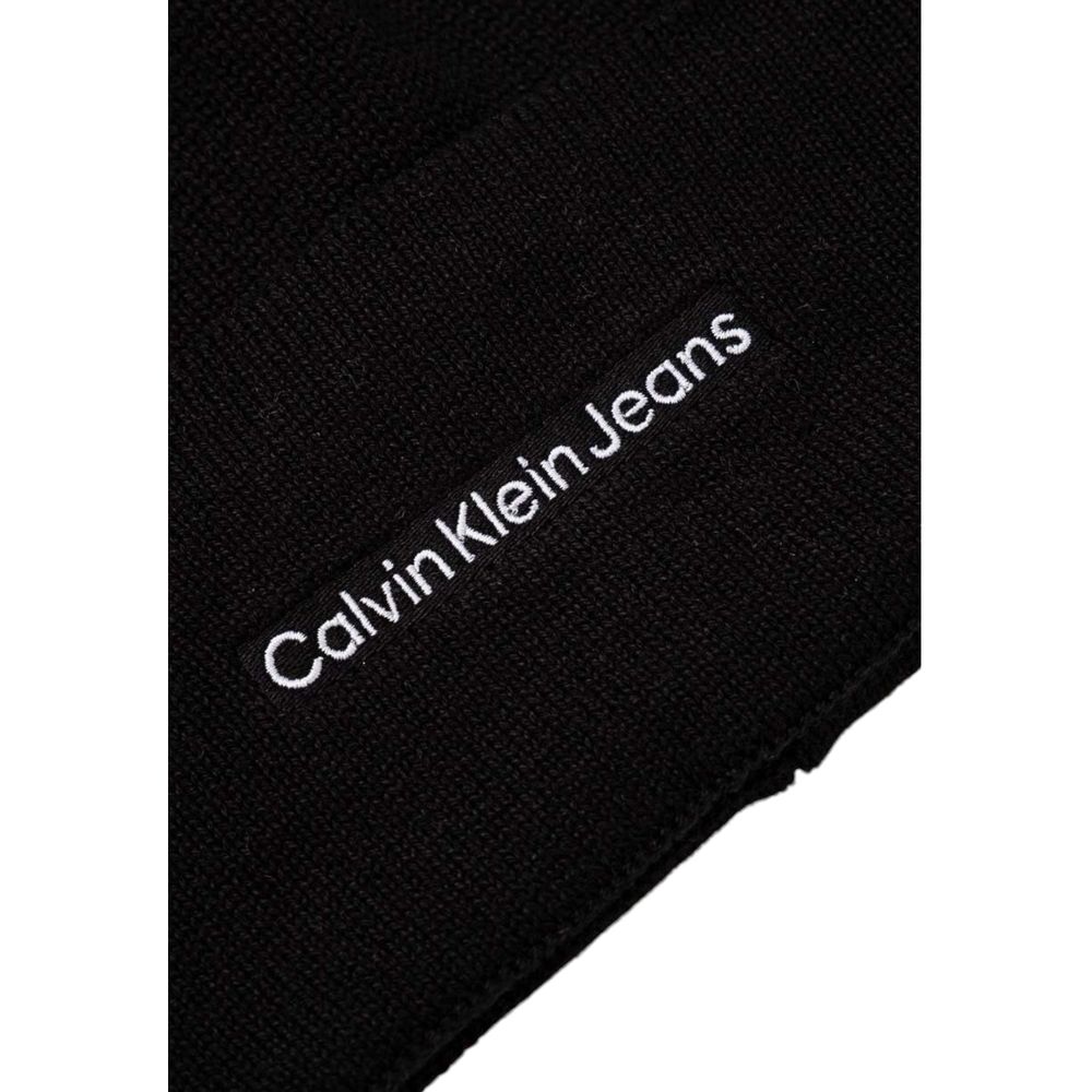 Calvin Klein Jeans Black Cotton Hats & Cap - ACCEXO