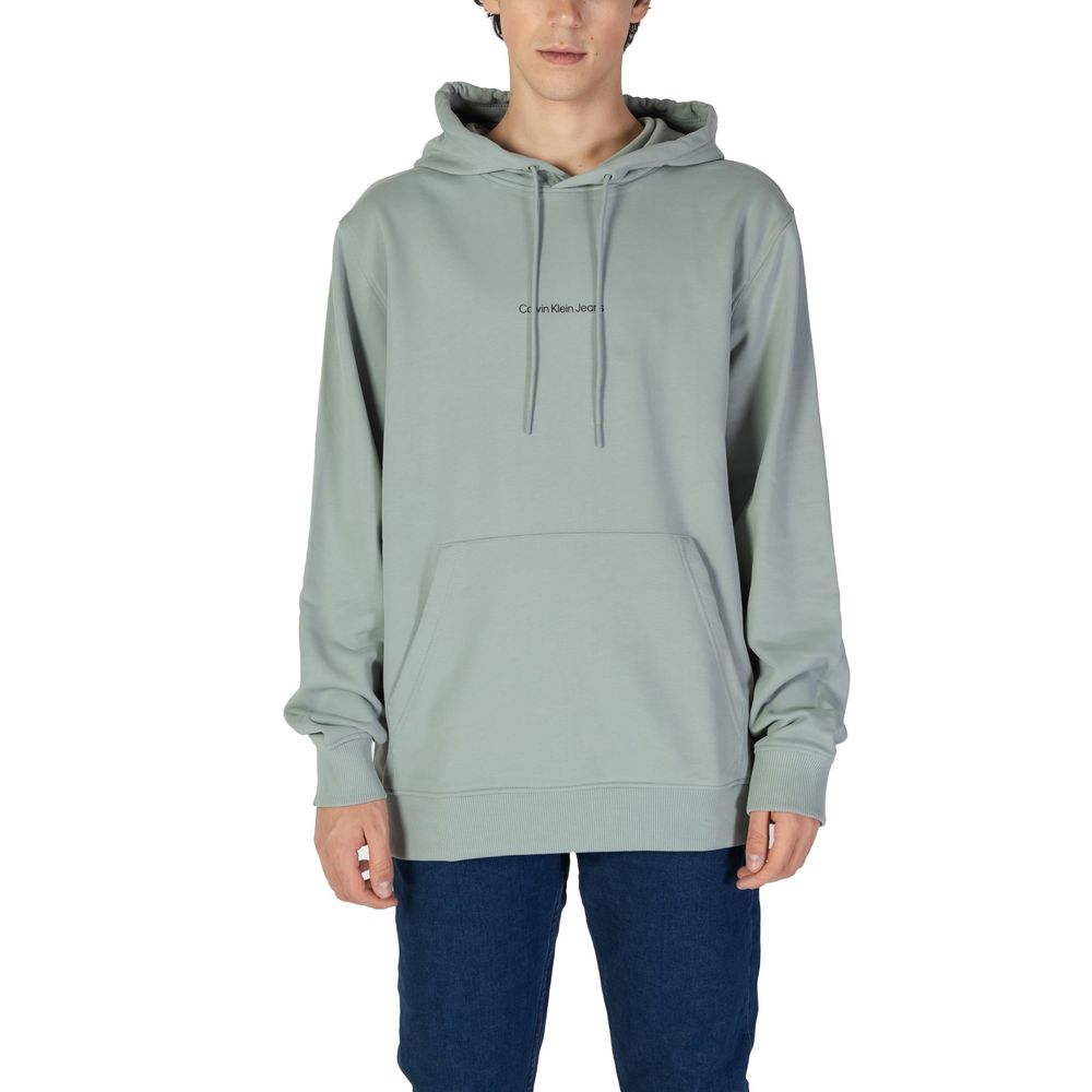 Calvin Klein Jeans Green Cotton Sweater - ACCEXO