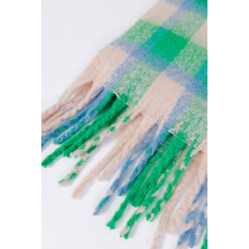 Only Green Polyester Scarf - ACCEXO