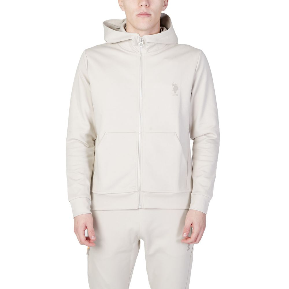 U.S. POLO ASSN. Beige Cotton Sweater - ACCEXO