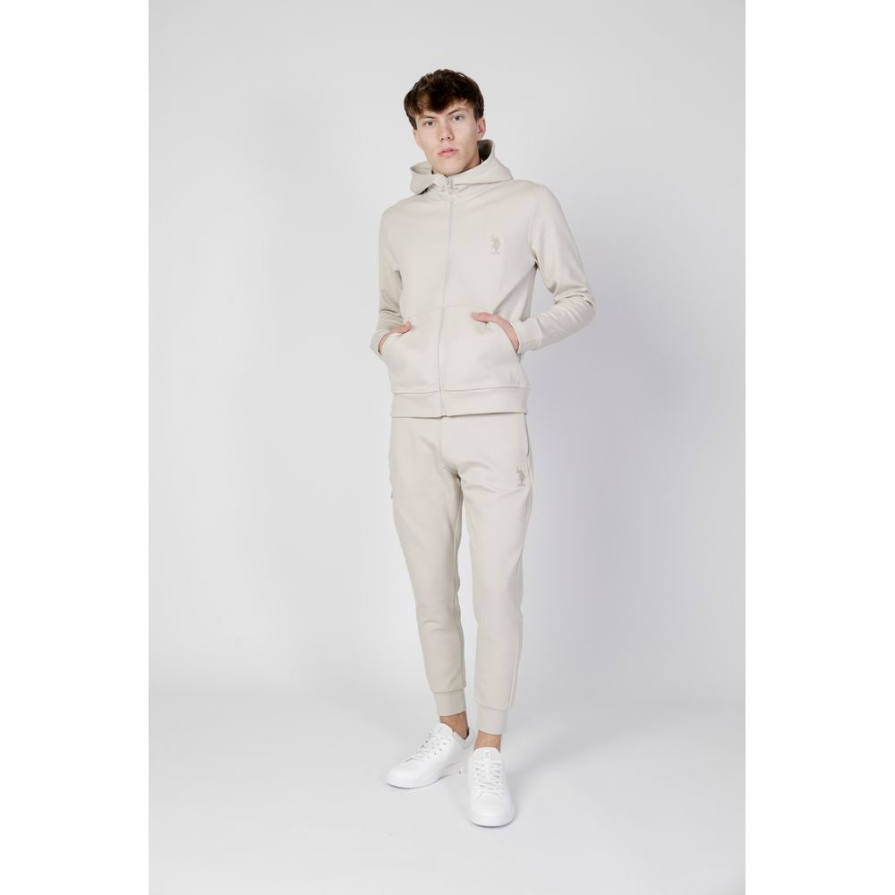 U.S. POLO ASSN. Beige Cotton Sweater - ACCEXO