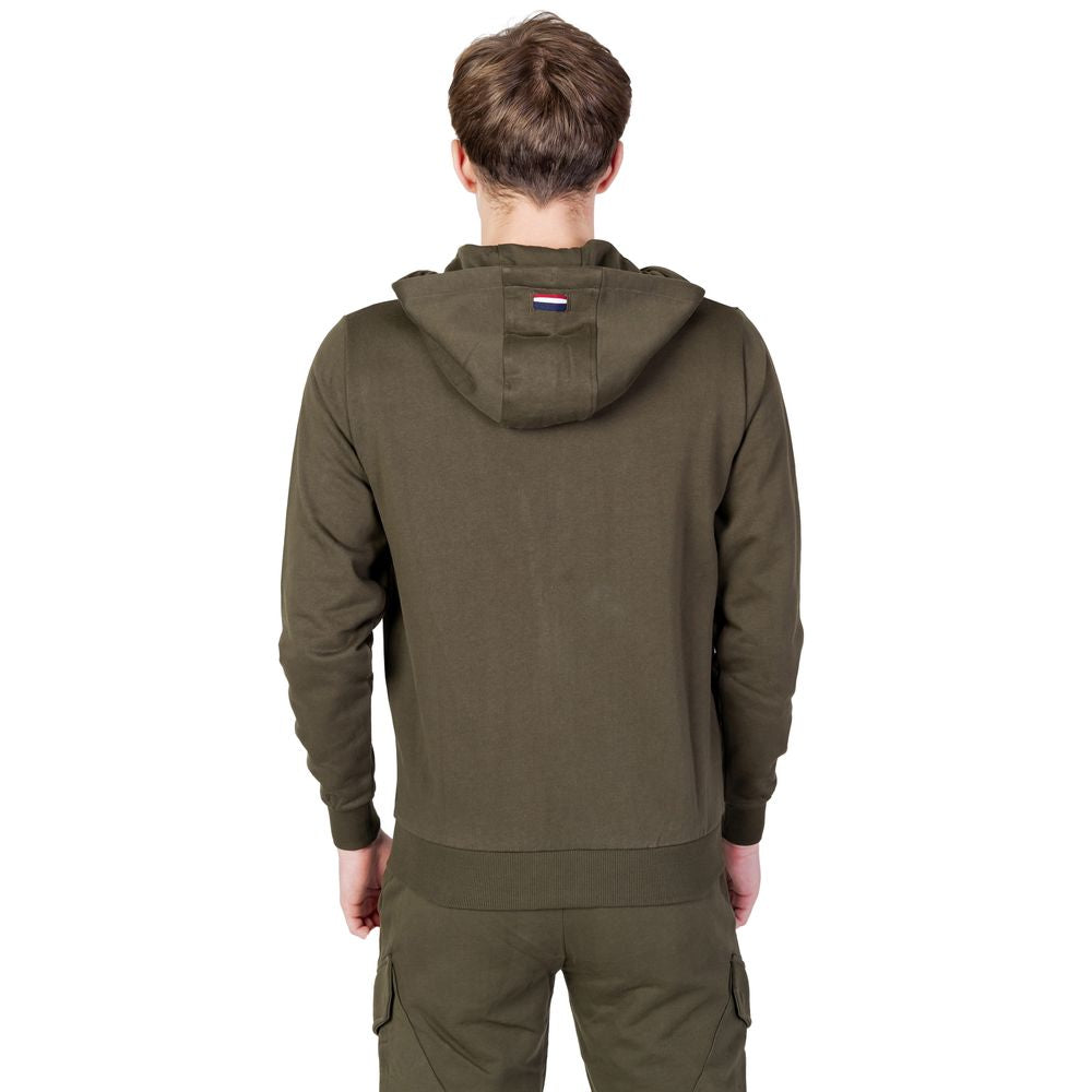 U.S. POLO ASSN. Green Cotton Sweater - ACCEXO