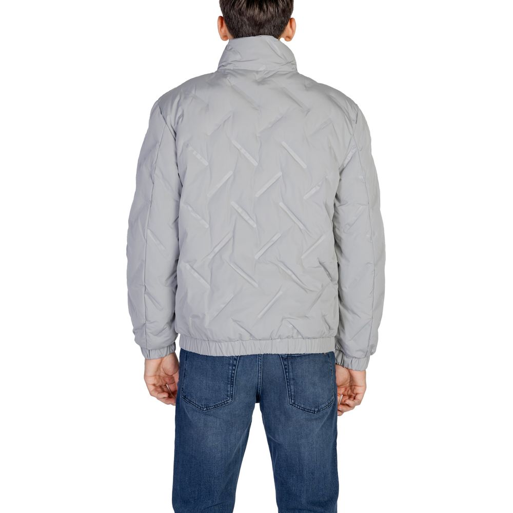 Antony Morato Gray Polyester Jacket - ACCEXO