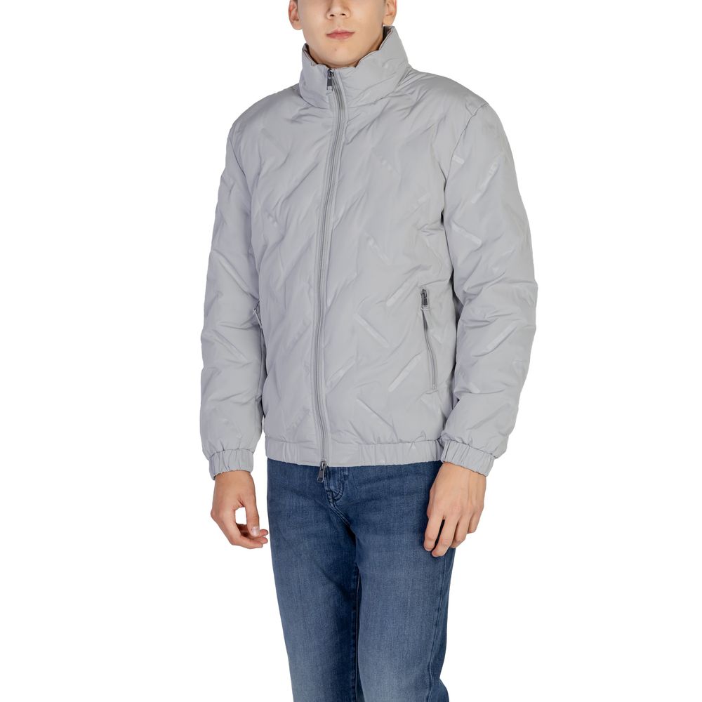 Antony Morato Gray Polyester Jacket - ACCEXO
