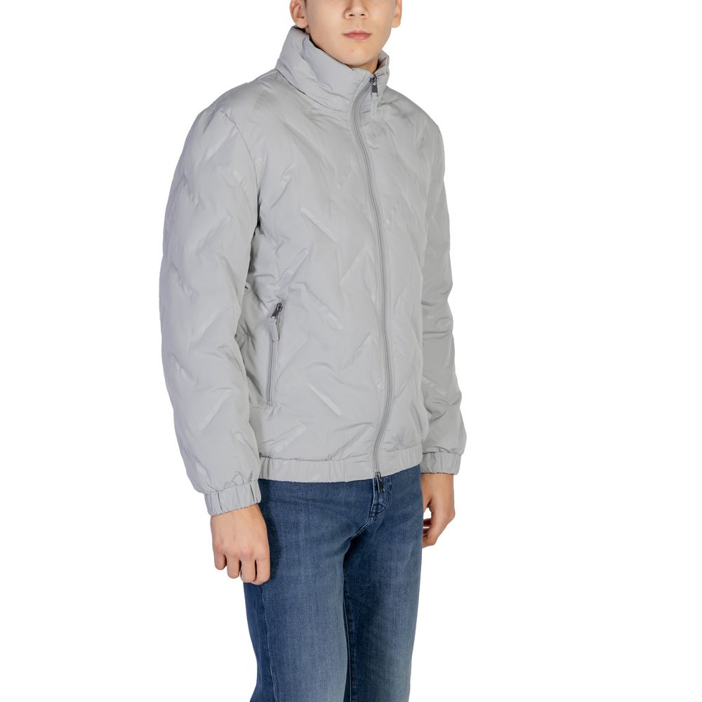Antony Morato Gray Polyester Jacket - ACCEXO