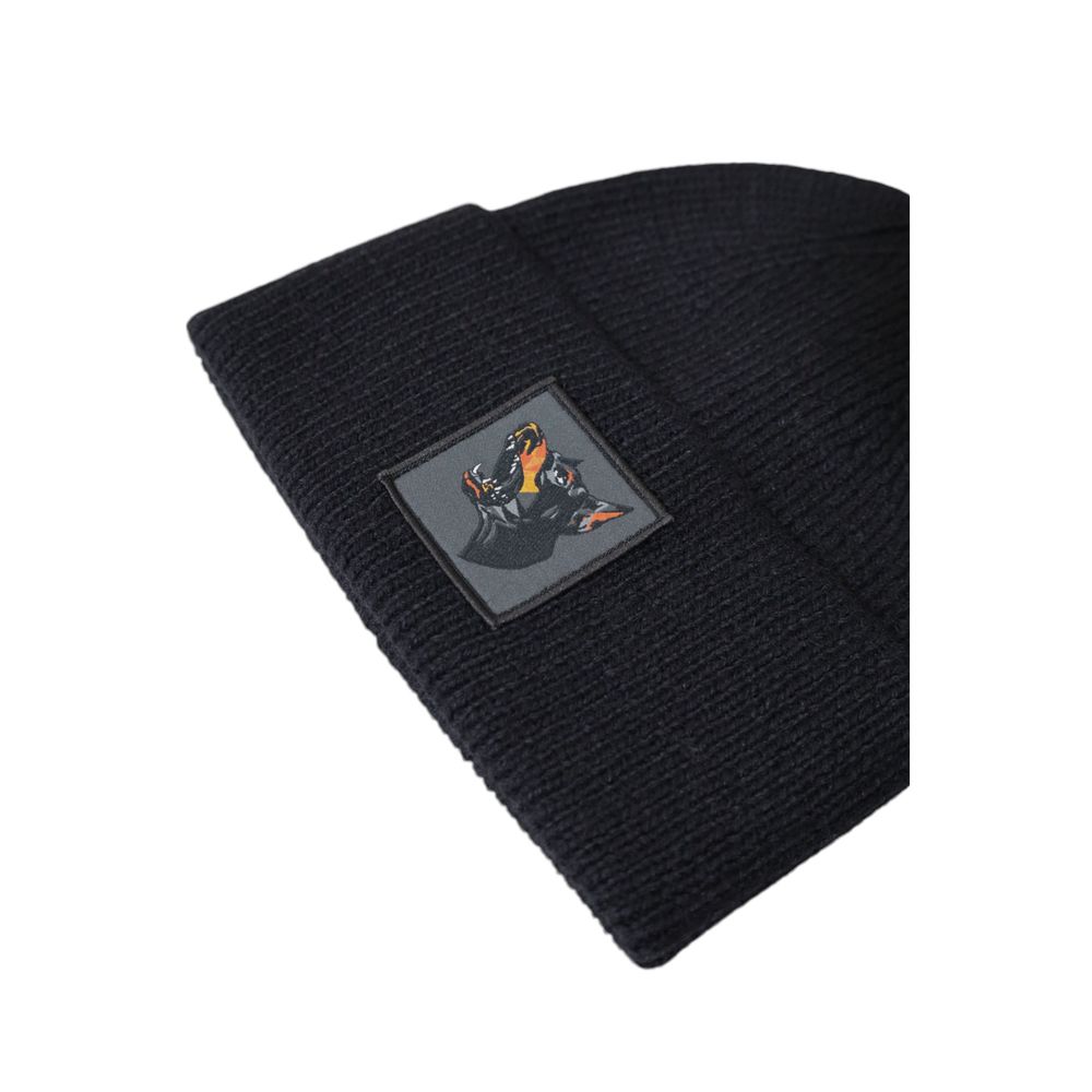 Antony Morato Black Wool Hats & Cap - ACCEXO