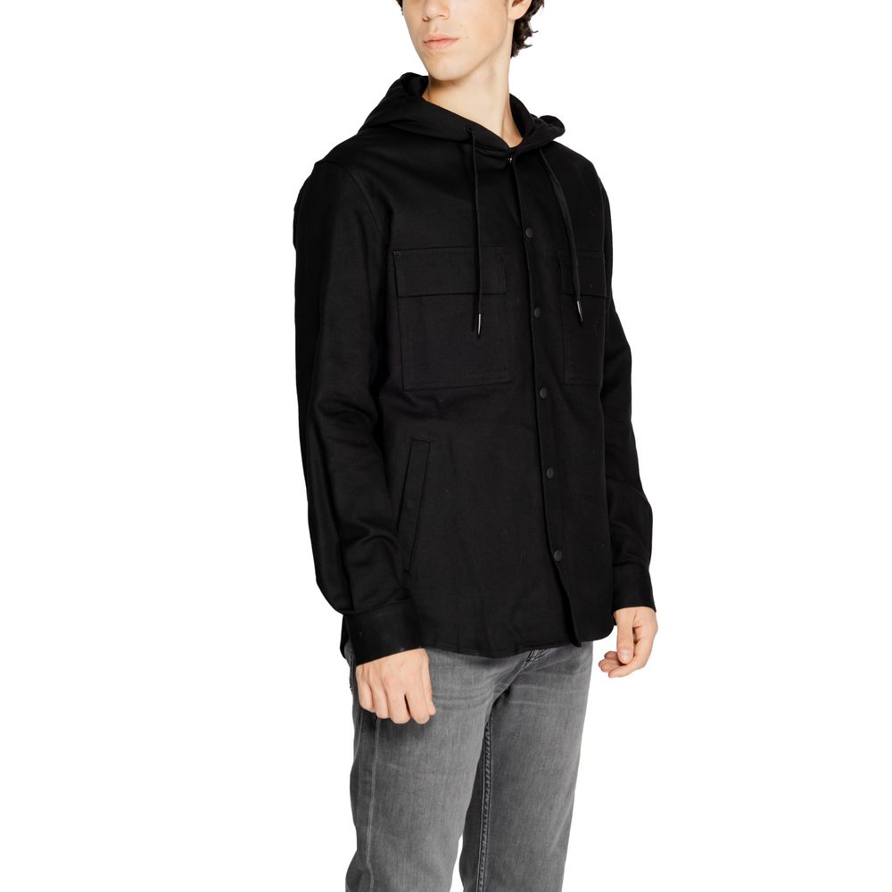 Antony Morato Black Cotton Shirt - ACCEXO