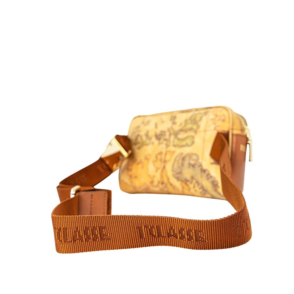 Alviero Martini Prima Classe Beige Leather Belt Bag - ACCEXO