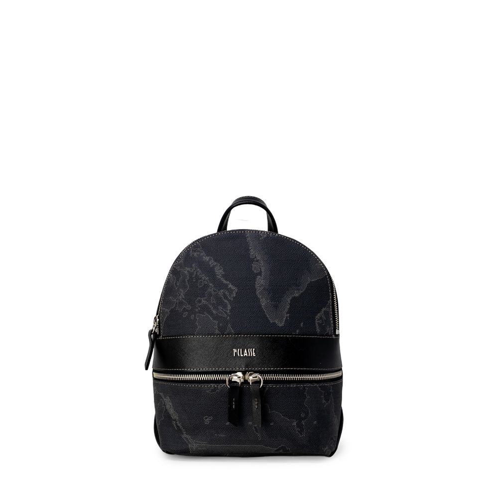 Alviero Martini Prima Classe Black Leather Backpack - ACCEXO