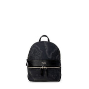 Alviero Martini Prima Classe Black Leather Backpack - ACCEXO