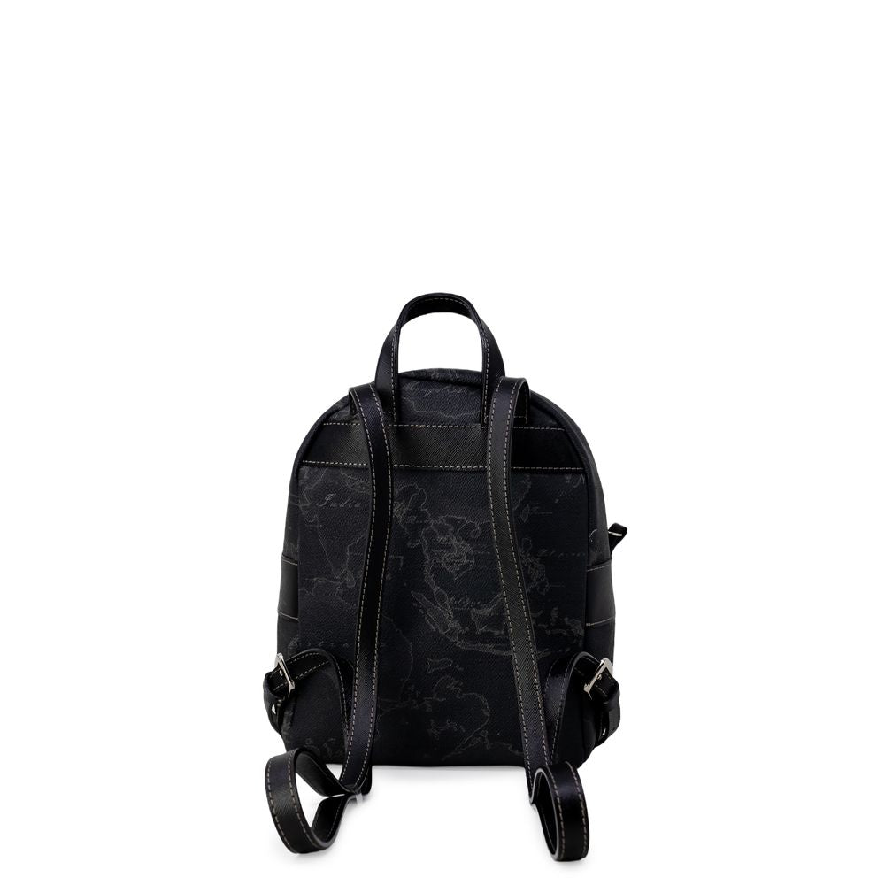 Alviero Martini Prima Classe Black Leather Backpack - ACCEXO