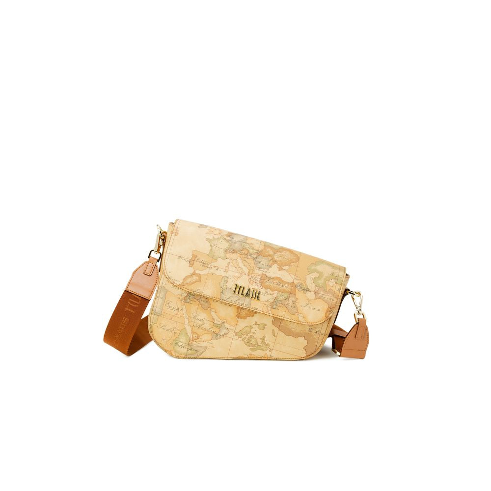 Alviero Martini Prima Classe Beige Leather Handbag - ACCEXO